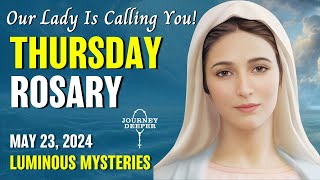 Thursday Rosary 💙 Luminous Mysteries of the Rosary 💙 May 23, 2024 VIRTUAL ROSARY