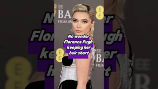 No wonder Florence Pugh insists on keeping her hair short?#florencepugh #usa #celebrity #feelings