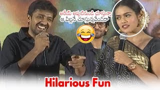 Priyadarshi Hilarious Fun With Aswamedham Heroine | Aswamedham Trailer Launch | Daily Culture