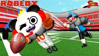 Touchdown for Combo Crew! Let's Play Roblox Football Fusion with Combo Panda