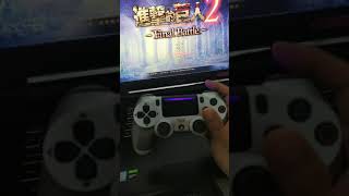 PS4手把搖桿連筆電無線藍芽成功紀錄