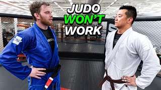 TECHNICAL Judo Brown Belt Vs Jiu Jitsu Black Belt