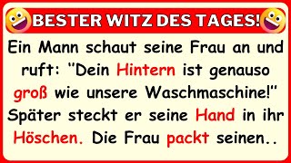 🤣 BESTER WITZ DES TAGES! Ein Mann will Action, nachdem er den Hintern seiner Frau kritisiert hat...