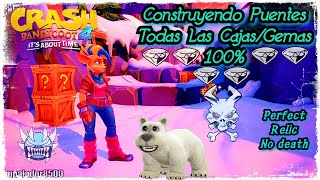 Crash Bandicoot 4 - Construyendo Puentes [Todas Las Gemas/Cajas 100%] [Guía/Español]