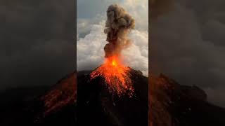 Volcano Eruption | Most Amazing Scene #shorts #shortvideo #trending #volcano