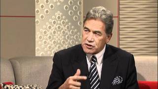 Studio interview with Winston Peters Marae Investigates 15 May 2011 TVNZ