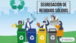 SEGREGACIÓN DE RESIDUOS SÓLIDOS