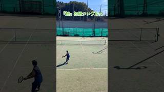 2023/8/2 「超」初級シングルス試合風景 #テニス #レオーネカップ #tennis #試合 #leone #大会 #草トー #game #シングルス