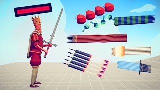 THROWING THINGS at the KING 1 | TABS - Totally Accurate Battle Simulator