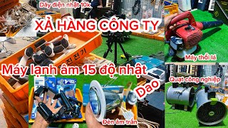 XẢ Dây điện nhật 10k, máy thổi lá, điều hòa âm 15 độ, quạt/đèn công trình, ĐÈN 0935833395-0898399925