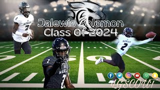 Jalewis Solomon : WR : DB : 2024