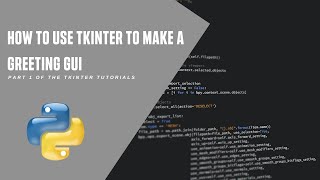 Making a Greeting program using Tkinter