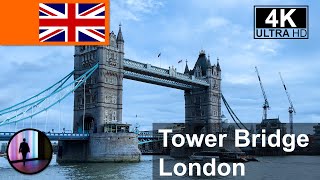 London's Majestic Charm: Tower of London to Tower Bridge Virtual Walk Tour | #4kvideo #travelvlog