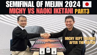 Backgammon, Michy vs Naoki Iketani, part 3