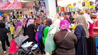 İstanbul Market Bazaars June 2023[4K60fps]-Kadıköy Sali Pazarı