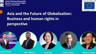 2022 RBHR Forum: Asia and the Future of Globalization  Business and Human Rights in Perspective