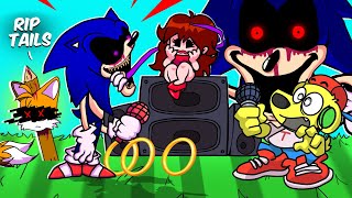 SONIC NOOO! Friday Night Funkin SONIC.EXE Cursed Week... FNF Mods #62