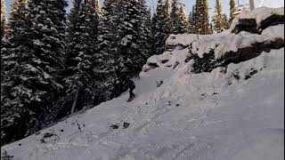 Vail S. Rim to Grady Dancer Cliff Drop.