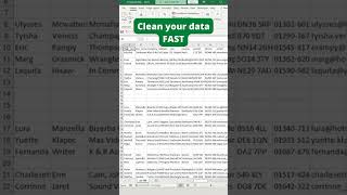Data cleaning