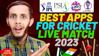 Best Apps for Cricket Match live 2024 | how to watch live Cricket Match 2024 | PSL 2024 | IPL 2024