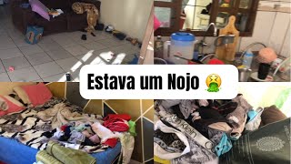 FAXINÃO: 3 DIAS SEM LIMPAR A CASA| CANSEI| LAVEI TUDO| ESTAVA UM NOJO🤮