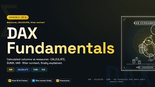 DAX Fundamentals: Measures, CALCULATE, Filter Context | Excel & Power BI S2 Ep4