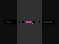 Animated Active Tab Indicator with HTML CSS & JavaScript. #coding #htmlcss #cssanimation #ytshorts