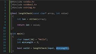 How to Validate the Length of a String in C (Length Check)