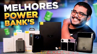 Melhores POWER BANKS baratos pra você COMPRAR no ALIEXPRESS (carrega até notebook)