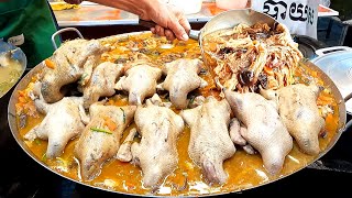 Phnom Penh street food! Soup duck, Grilled duck & More