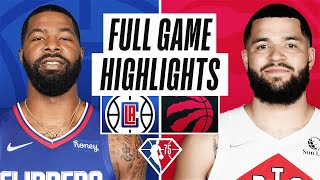 CLIPPERS at RAPTORS  | FULL GAME HIGHLIGHTS | December 31, 2021