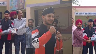 PART 1 Fully Motivational Speech at Government School - Kuwar Amritbir Singh