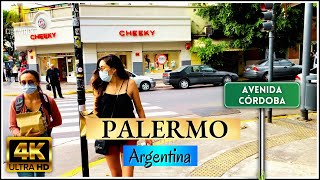 Walking Tour of Buenos Aires PALERMO Argentina -- Avenida Cordoba