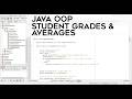 💻 Java Program: Build a Subject Grade System with Data Structures | Student Grades & Averages 📊