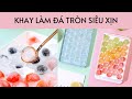 Khay làm đá viên tròn 50 viên siêu xịn