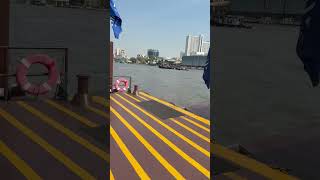 #tranding Thailand Bangkok Hilton millennium Chao Phraya River transportation 泰國曼谷希爾頓酒千禧飯店湄南河邊搭船的美景