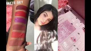 Kylie Jenner Unboxing the ENTIRE Birthday Collection for Kylie Cosmetics (FULL S