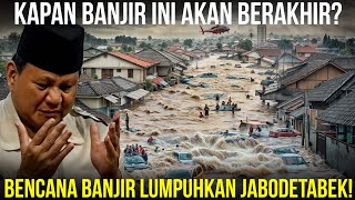 DETIK - DETIK BANJIR TERPARAH DI JABODETABEK! Banyak Warga Terbawa Arus Ketinggian Air Seatap Rumah