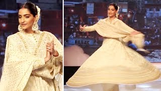 Sonam Kapoor's AMAZING Dance Move at Ramp Walk with Karan Johar | Sandeep Khosla Show 2019