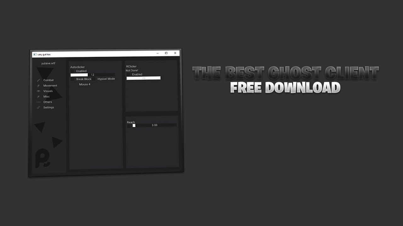 😦 THE BEST GHOST CLIENT 😦 Ft. Pulsive.wtf - YouTube