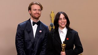 Billie Eilish and Finneas REACT to Second Oscar Win!