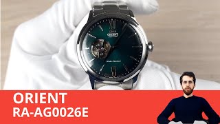 Зелёная классика с открытым балансом / Orient RA-AG0026E