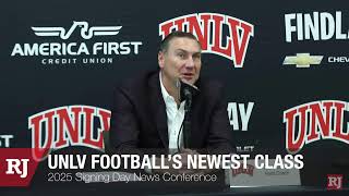 UNLV Football announce class of newcomers