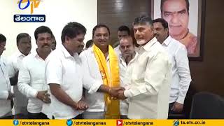 TRS, MIM Leaders from Kukatpally | Joins in TDP at Chandrababu Naidu | in Amaravathi