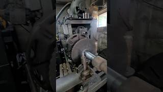 Repairing shaft off Shay locomotive #maryland #machine #machineshop #lathe #shay #locomotive #shorts