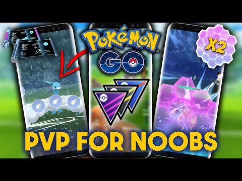 COMPLETE *PVP FOR BEGINNERS* GUIDE in POKEMON GO | FAST/LOADING MOVES, TURNS, SHIELDS, AND SWITCHES EXPLAINED!