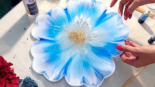 Create a Stunning EPOXY RESIN Flower Vase in Just 30 Minutes