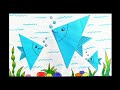 Origami Fish 🐠 for grade - 2 || Darshana Patel