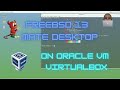 Install FreeBSD 13 with MATE Desktop on Oracle VM VirtualBox