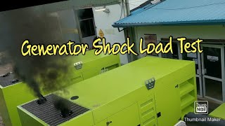 Generator Shock Load Test. Instantaneous Load Acceptance and Rejection.